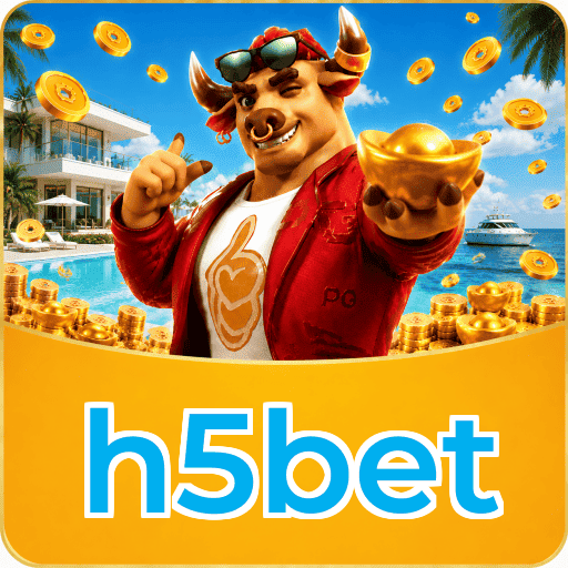 h5bet Logo - Bônus com Rollover Justo